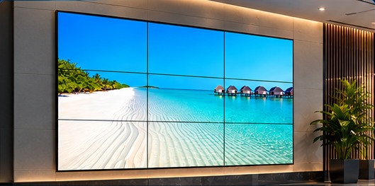 Video Wall 3x3 en sala corporativa